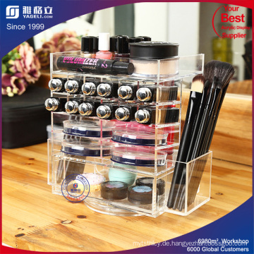 New Clear Spinning Lippenstift Halter Display Tower